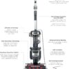 Rotator Pet Pro Lift-Away ADV Upright Vacuum with HEPA Filter, DuoClean PowerFins HairPro and Odor Neutralizer Technology, Pet Hair Pickup, For Carpets & Hardfloors, Dark Grey, LA555