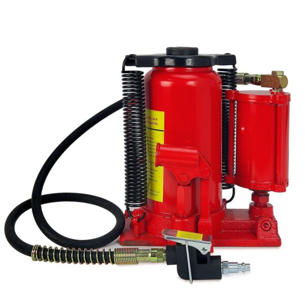297f09580bf544d5b4f1db20f7422dc4 Air Hydraulic Bottle Jack 20 Ton Manual 40000lbs Auto Truck RV