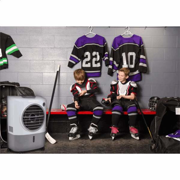 Open Box Hessaire Indoor/Outdoor Portable 500 Sq Ft Swamp Air Cooler