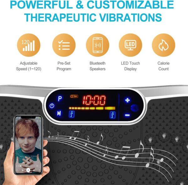 2a3c90fe90c44d0e98cd065c448c28ae Vibration Plate Fitness Platform Exercise Machine Vibrating Lymphatic Drainage Shaking Full Body Shaker Workout Vibrate Stand Shake Board Sport Gym for Weight Loss Fat Burner for Women Men