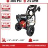 Cleaning CM61083 Clean Machine 3400 PSI Gas Pressure Washer