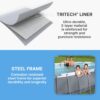 Bestway Oval Above Ground Pool Set (10' x 6'7" x 33")| Includes Filter Pump & ChemConnect Dispenser