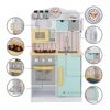 Teamson Kids Little Chef Florence Classic Wooden Play Kitchen