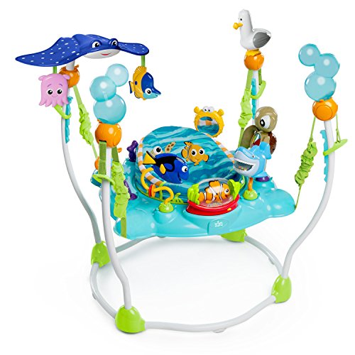 2b64646708bb428aa4f110307a9b43b3 Bright Starts Baby Finding Nemo Sea of Activities Baby Activity Center Jumper