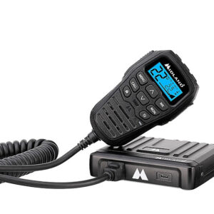 Midland - MICROMOBILE MXT275 15 Channel Two Way Radio - Black