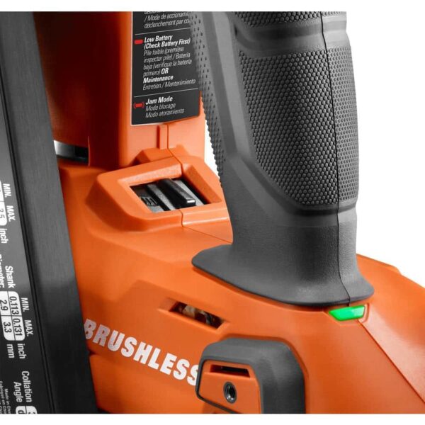 18V Brushless Cordless 30-Degree Framing Nailer Kit with 4.0 Ah Battery and Charger R09895KN