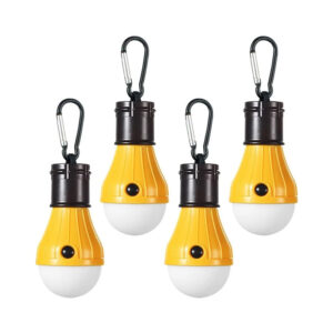 Campings Light [4 Pack] Doukey Portable Camping Lantern Bulb LED Tent Lanterns Emergency Light Camping Essentials Tent Accessories LED Lantern for Backpacking Camping Hiking Hurricane Outage，G172395