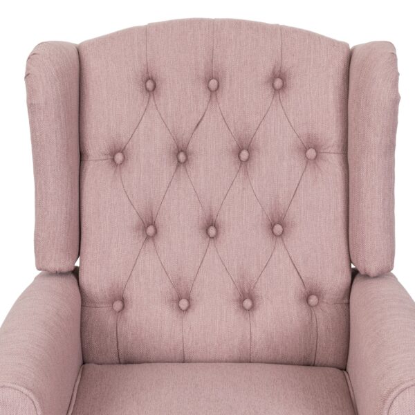 2c935d4a0140466d930e2ac4e49707fb Breyon Contemporary Tufted Fabric Push Back Recliner