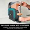 SLUSHi with RapidChill Technology, 88 oz. Frozen Drink & Slushie Machine, 5 Preset Programs, Margaritas, Frappés, and More, Premium Accents, Black, FS301