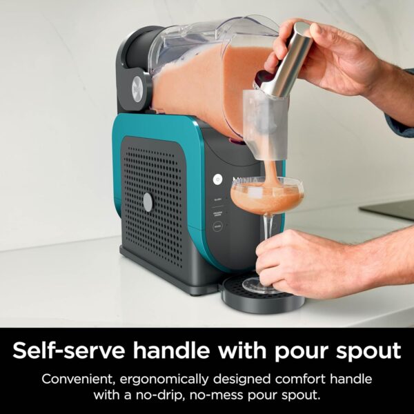 2ce9aec27bde4a299d90babebd937308 SLUSHi with RapidChill Technology, 88 oz. Frozen Drink & Slushie Machine, 5 Preset Programs, Margaritas, Frappés, and More, Premium Accents, Black, FS301
