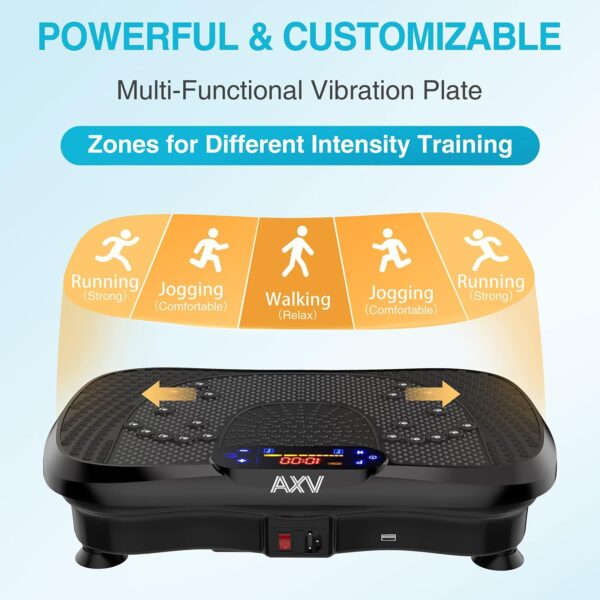 2d197bd4ed844a4a9d4e3295ee423794 Vibration Plate Fitness Platform Exercise Machine Vibrating Lymphatic Drainage Shaking Full Body Shaker Workout Vibrate Stand Shake Board Sport Gym for Weight Loss Fat Burner for Women Men