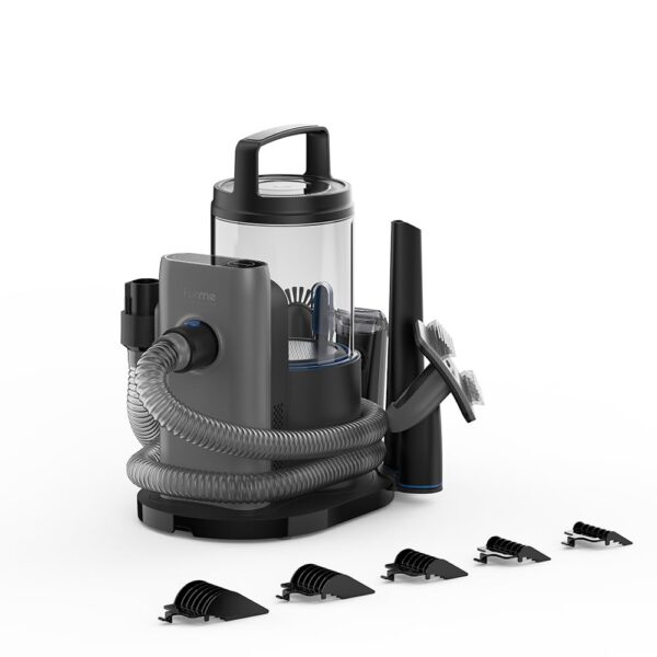 2d2f0e7366ee4c12bb4ce138f43e5f71 Professional Plus Pet Grooming Vacuum Kit, 5 Pet Grooming Tools, 2L Canister, Works for All Dogs, Cats, and Pet Fur