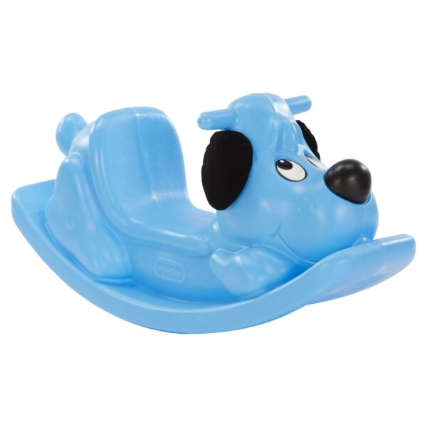 Little Tikes Rockin' Puppy in Blue, Classic Indoor Outdoor Toddler Ride-on Toy, Kids Boys Girls Ages 12 Months to 3 Years