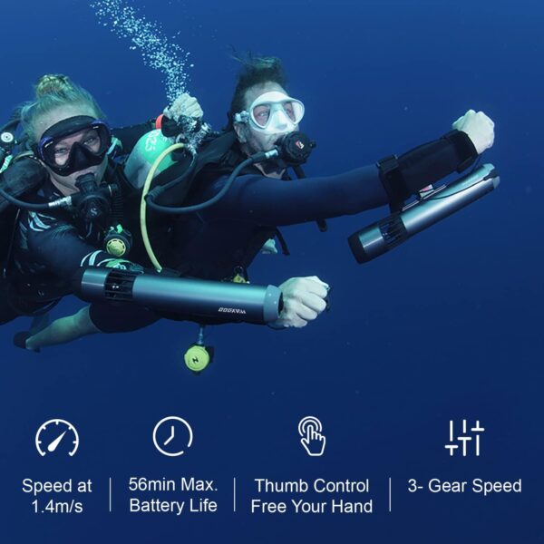 2e66e4ecc2fd49d99ea12eca3c41dbab Subnado Twin Engine Handle Bracket+ Subnado Underwater Scooter 2 Packs with 2 handgrips, 2 Arm Mount Kits, 2 Accessories Mount Rings