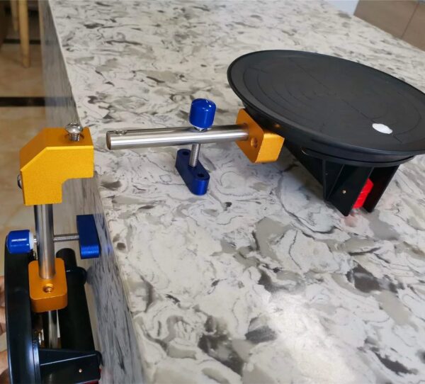 2e67ebfc9b074541874bf1a60811dcec Angle 90 Degree Countertop Seam Setter with 6" Suction Cup for Seam Joining & Leveling/Professional Countertop, granite . Stone, Marble Slab Installation. (2 PACK) (6" seam setter)