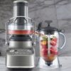 Breville BJB615SHY Compact Design 3X Bluicer Blender and Juicer (Smoked Hickory)