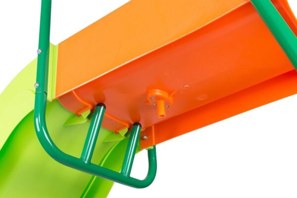 2ebba5d3f50a40809b28b4f2f406dda3 Outdoor Playground Slide, Big Backyard Freestanding Plastic Slide, 10 ft Outdoor Swing Set Slide for Kids Ages 4-8