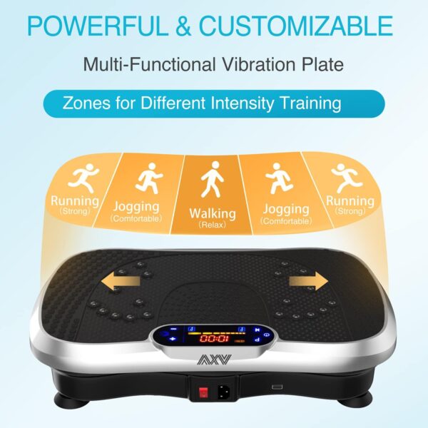 2f200e2bcb8c4f40a223e7f5fcc7dc28 Vibration Plate Fitness Platform Exercise Machine Vibrating Lymphatic Drainage Shaking Full Body Shaker Workout Vibrate Stand Shake Board Sport Gym for Weight Loss Fat Burner for Women Men