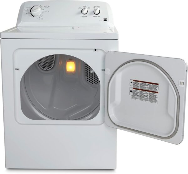 300e496ba82145a3a8d4cc55d9090269 Kenmore 29′′ Front Load Electric Dryer with Wrinkle Guard and 7.0 Cubic Ft. Total Capacity, White