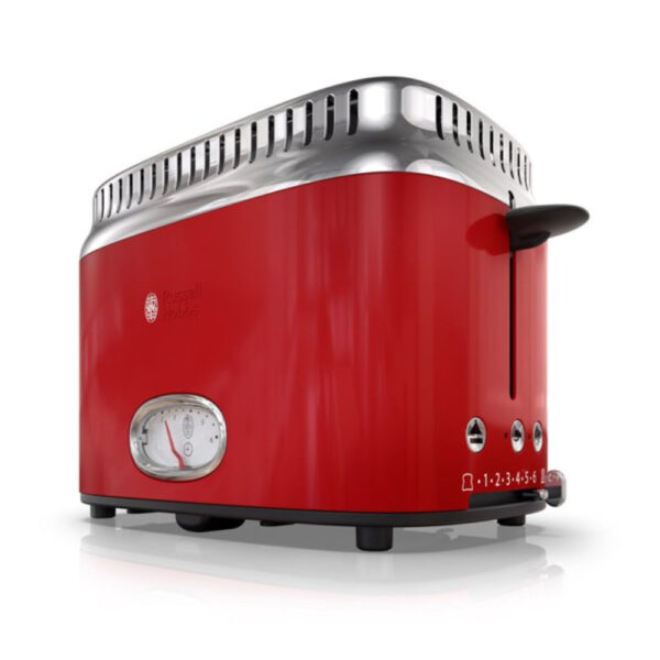 307f730d4bc8421e8ff1131645d42b21 Retro Style 2-Slice Toaster, Red, TR9150RDR