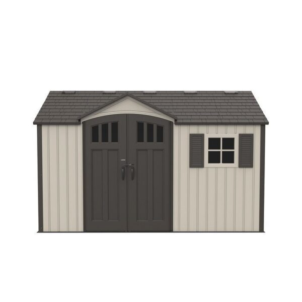 3154e61bd70b4e88be0062ca6e7fa352 12.5 ft. W 8 ft. D Plastic Storage Shed