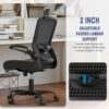 Mimoglad Ergonomic Office Chair with Lumbar Support