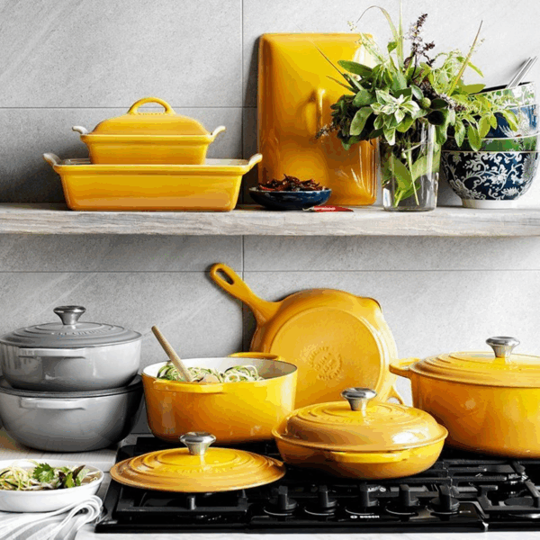 31eed3d4f19f4de9a73939a0cb640211 20-piece Signature Cast Iron Cookware Set,10.25 Skillet,1.75-quart Saucepan with Lid