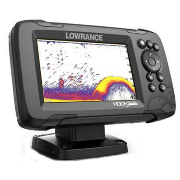 320d21f8b902458ca354ebe7c8a21f61 Lowrance Hook Reveal 5" Fish Finder Splitshot With Autotuning Sonar, DownScan Imaging and FishReveal