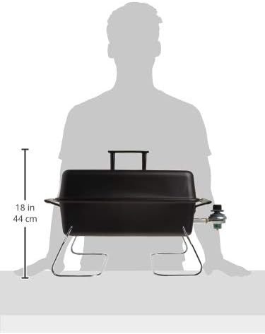 325b16ad075a41b7bf2c05493349f5cb Portable Convective 1-Burner Stainless Steel Propane Gas Grill - 465133010