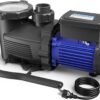 AQUASTRONG In/Above Ground Pool Pump, High Flow (with Timer, 2HP, 8917 GPH, 220V)