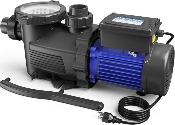 325c59989ff54586ad5ce1f3f2783049 AQUASTRONG In/Above Ground Pool Pump, High Flow (with Timer, 2HP, 8917 GPH, 220V)