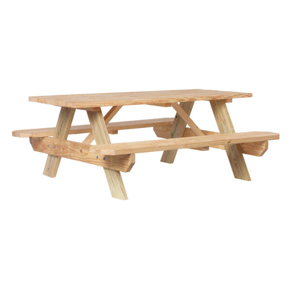 UFPED Wooden Picnic Table, Tan