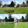 Open Goaaal JX-OGFL2 Soccer Practice Net Rebounder Backstop with Goal, Large