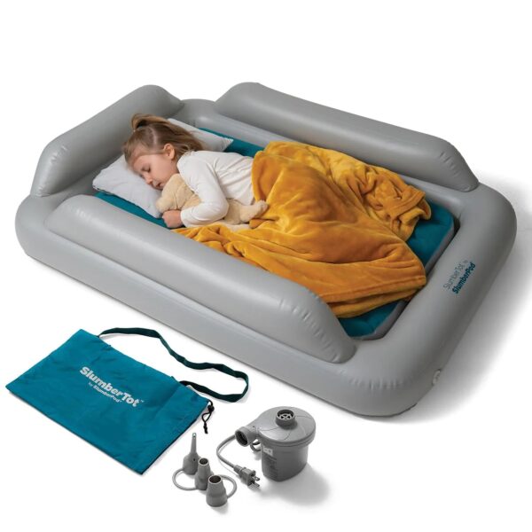 32ae6e94905f4a629ad609dd93484248 SlumberPod SlumberTot Inflatable Toddler Travel Bed