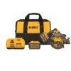FLEXVOLT 60V MAX 7-1/4" Circular Saw Kit with Brake Brushless DCS578X2 from