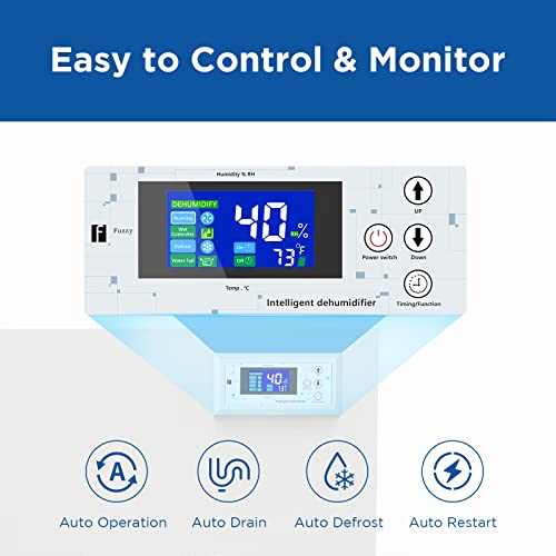 331161a32588468eb8510059273dbc29 Moiswell 212 Pints Commercial Crawl Space Dehumidifier with Pump and Drain Hose