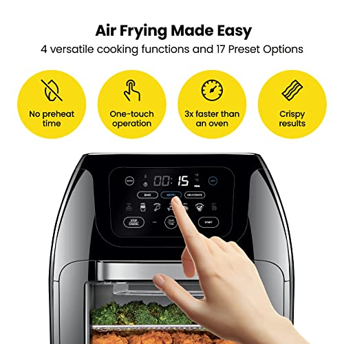 335add1c633f48cc9a822c070e241098 CHEFMAN Multifunctional Digital Air Fryer+ Rotisserie, Dehydrator, Convection Oven