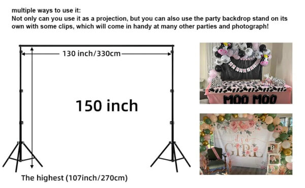 33da84ad6c804b54875033345c0b9187 150 inch Large Indoor Movie Projection Screen