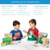 Melissa & Doug Fresh Mart Grocery Store Play Food and Role Play Companion Set