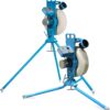Combo Pitching Machine – Adjustable Up to 60 MPH, for Baseball & Softball, Ideal for Pitching-Machine Leagues