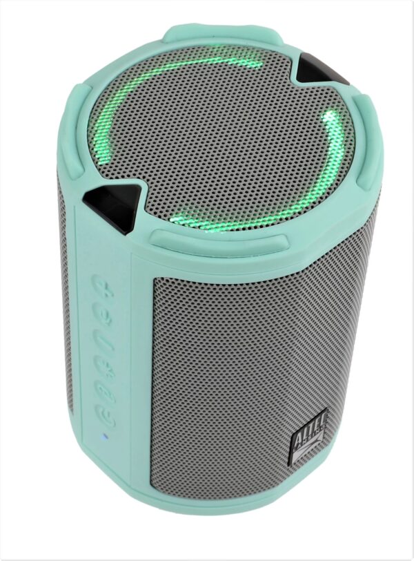 Altec Lansing HydraMotion Everythingproof Portable Wireless Bluetooth Speaker, Mint, IMW1100-MTG