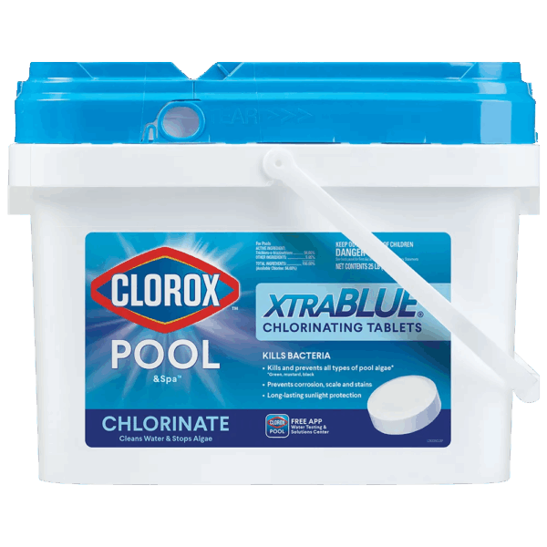 Chlorinating Tablets for Swimming Pools, 25lb