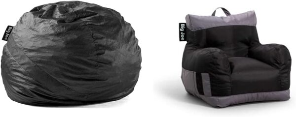 358227ac9dd44059b3aeb26aa6598217 Large foam padded bean bag chair with removable cover