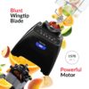 Blendtec Classic 575 Blender, 90 oz WildSide+, and 75 oz FourSide Blender Jar Bundle - Black