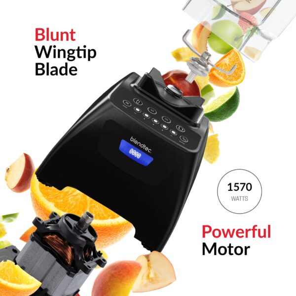 35a3fe6c72014d0da6d4109c2da3c5ac Blendtec Classic 575 Blender, 90 oz WildSide+, and 75 oz FourSide Blender Jar Bundle - Black