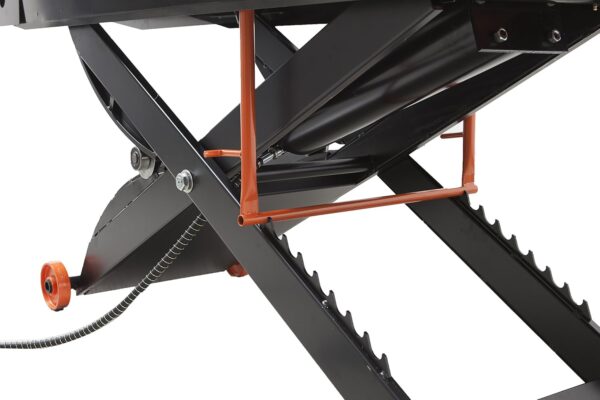 363ca92b33664c13a965c07426436f7a 1500LB Air-Operated Motorcycle & ATV Lift Table – 48" Wide with Side Extensions, 2-Year Warranty