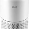 Air Purifier for Home Allergies Pets Hair in Bedroom & Standing Fan for Bedroom, 82ft CirculAir 120° Oscillating Fan