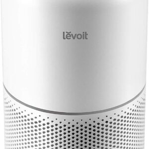 Air Purifier for Home Allergies Pets Hair in Bedroom & Standing Fan for Bedroom, 82ft CirculAir 120° Oscillating Fan