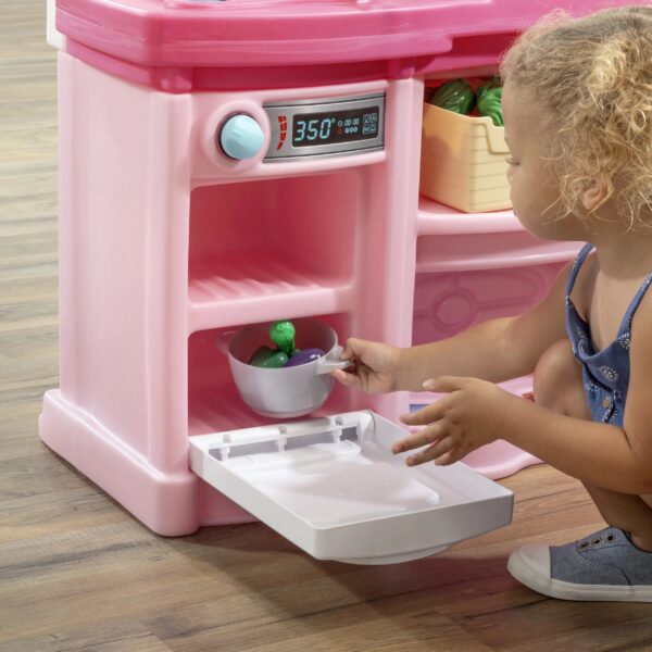 Step2 Fun with Friends Pink Toddler Kitchen Play Set