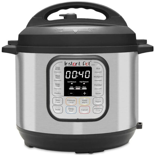 373a07f757f34c74abe19804a15aa81e Instant Pot 8 qt. Stainless Steel Duo Electric Pressure Cooker